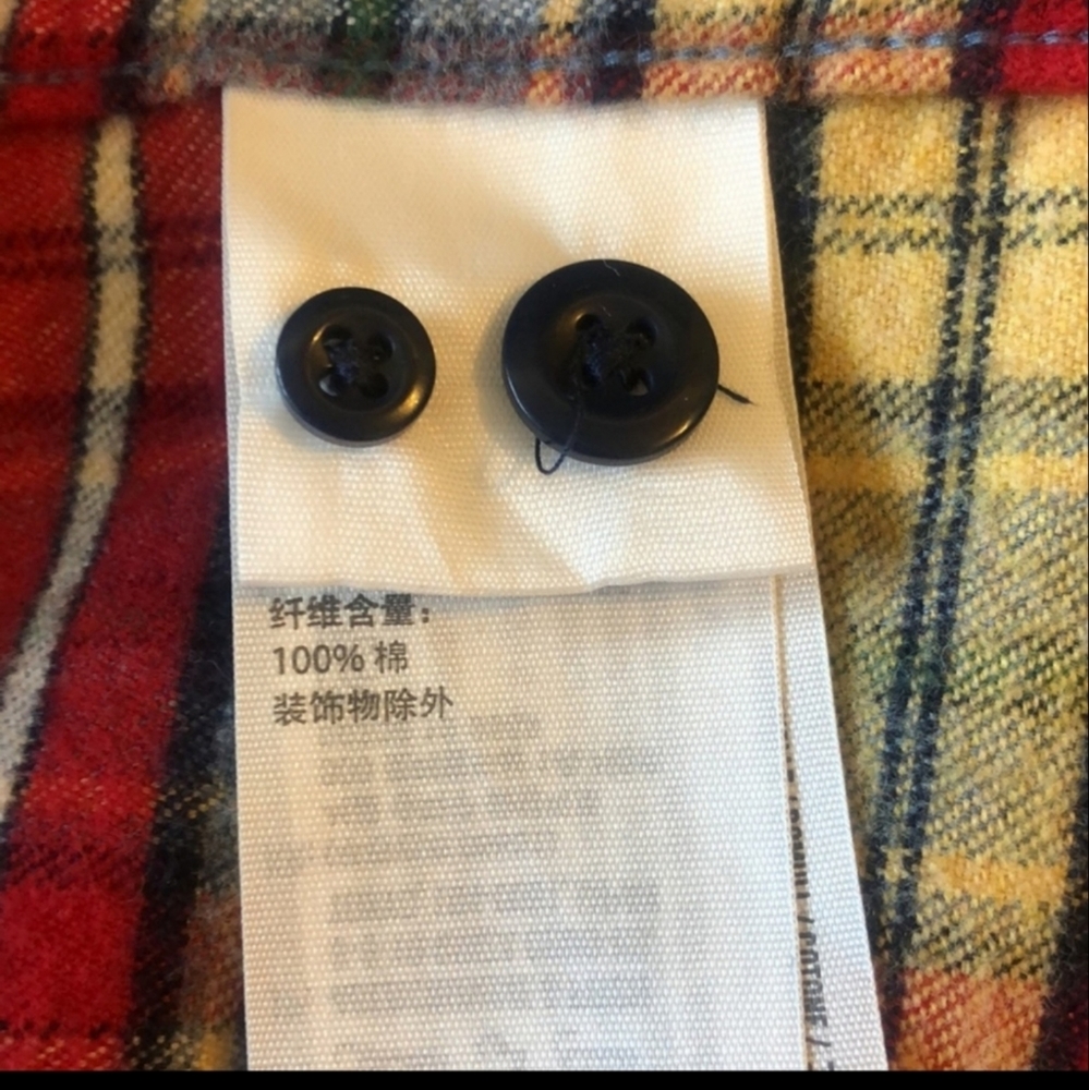 ⭐Host Pick-Abercrombie & Fitch Soft Flannel Plaid Shirt- Size M- Rare - Picture 12 of 16